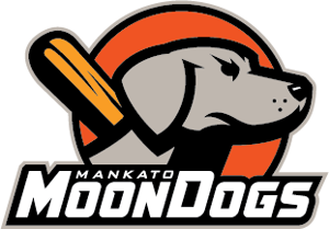 The Mankato Moondogs logo