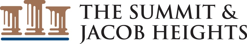 The Summit and Jacob Heights logo