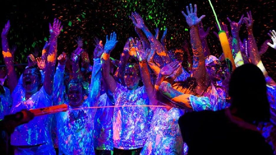 Liquid Paint Party Photo from 2015
