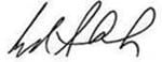 Edward S. Inch's signature