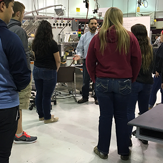 ETS Students touring Hennepin Technical College
