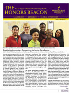 The Honors Beacon Spring 2017 Newsletter Cover