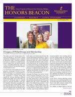 The Honors Beacon Spring 2018 Newsletter Cover