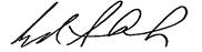 Edward Inch Signature