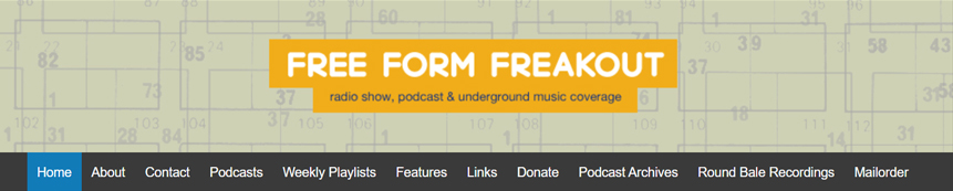 Free Form Freakout Website Header