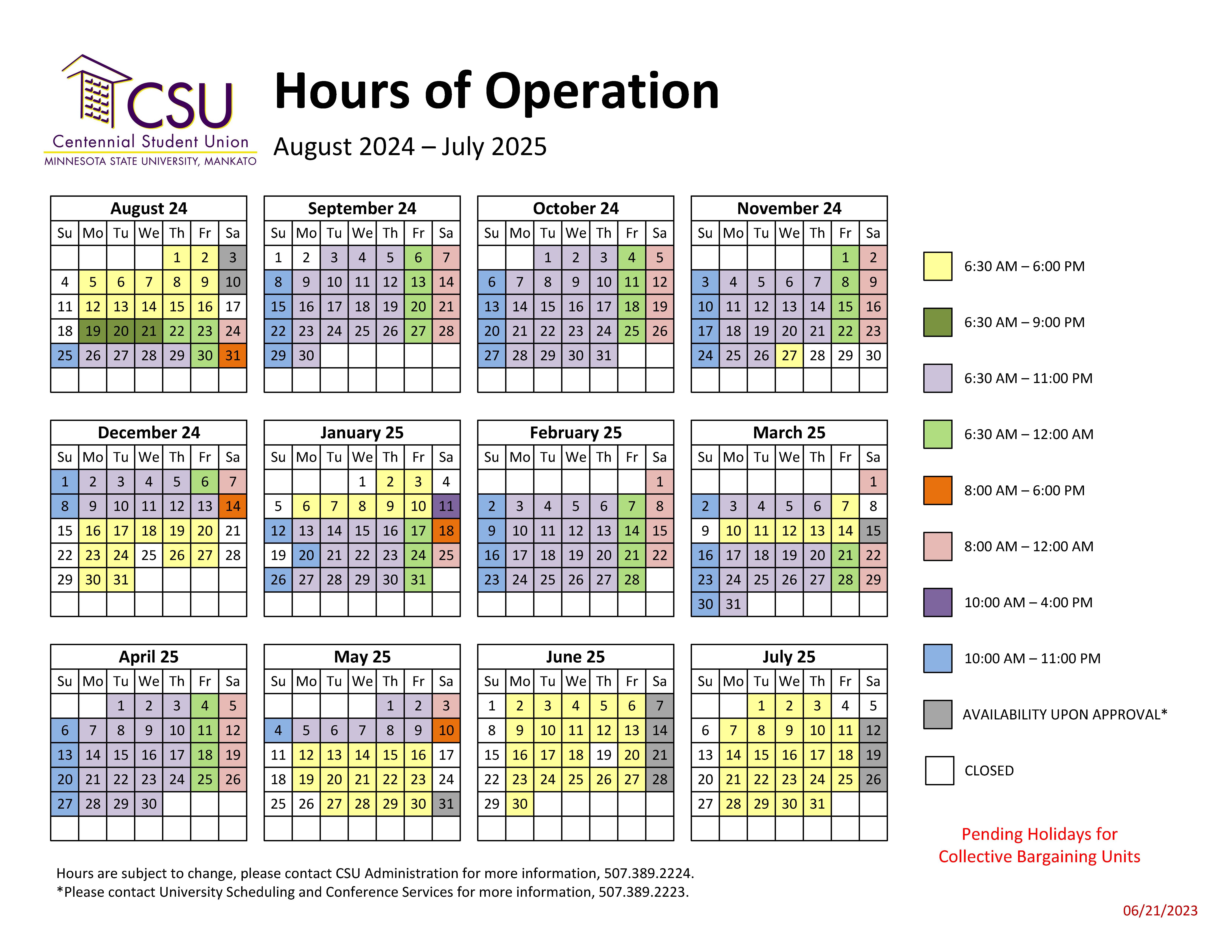 csu-building-hours-minnesota-state-university-mankato