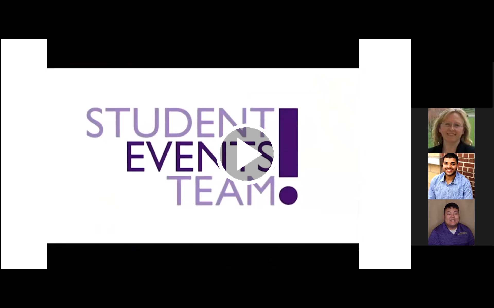 financial services presentation- student event teams