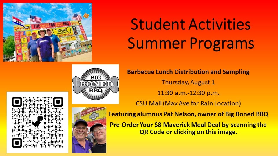 Big Boned BBQ Lunch and Sampling Minnesota State University, Mankato