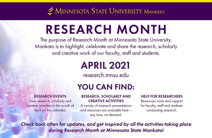 Research Month 2021 graphic