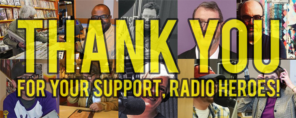Montage of KMSU hosts thanking radio heroes