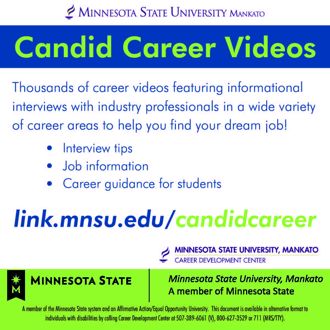 Back Candid Career card with details of the candid career videos for finding your dream job and the candid career link