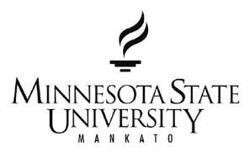Minnesota State University, Mankato vertical logo