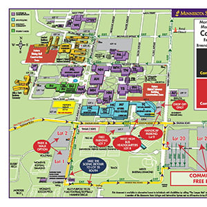 Mankato East and West High school Commencement Map.jpg