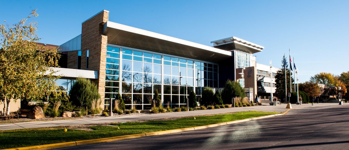 Outdoor photo of Centennial Student Union