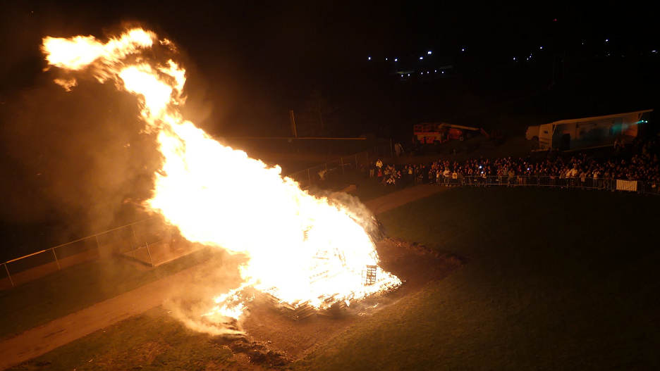 Picture of Homecoming bonfire