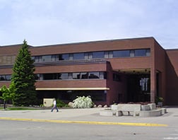 Exterior of the Wigley Administration Building