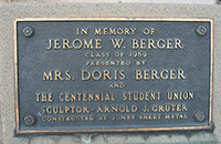 Jerome W. Berger dimensional sign