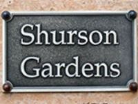 Shurson Gardens dimensional sign