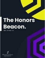 The Honors Beacon Spring 2022 Newsletter Cover