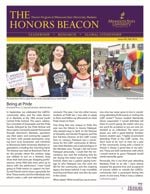 The Honors Beacon Fall 2019 Newsletter Cover