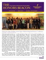 The Honors Beacon Spring 2015 Newsletter Cover