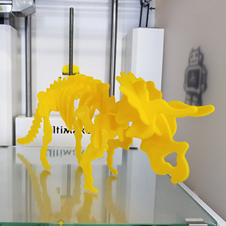 3D dinosaur