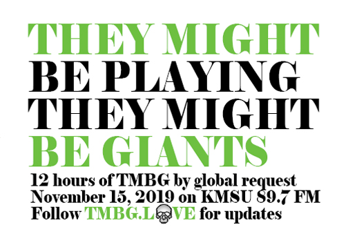 They Might Be Playing They Might Be Giants Day is Coming!