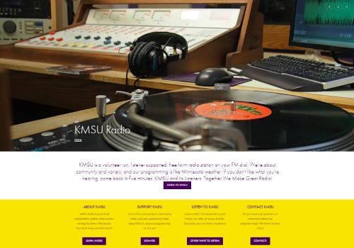 Welcome to the new KMSU Web Site!