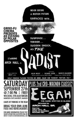 The Sadist and Eegah poster