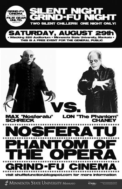 Nosferatu and Phantom of the Opera poster