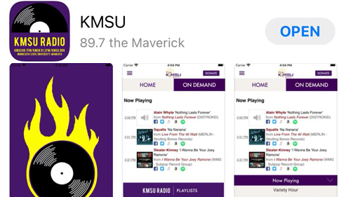 The KMSU Streaming App Is Here!