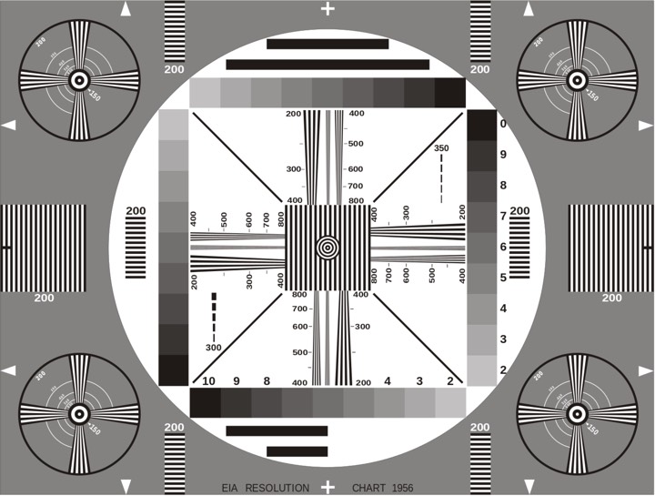 Black and White Test Pattern