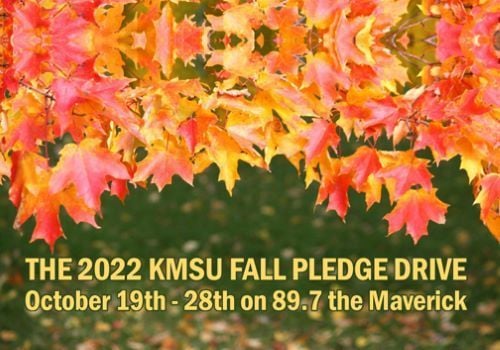 The Fall Pledge Drive Is Coming!