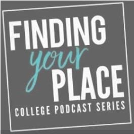 College podcast series Finding Your Place logo