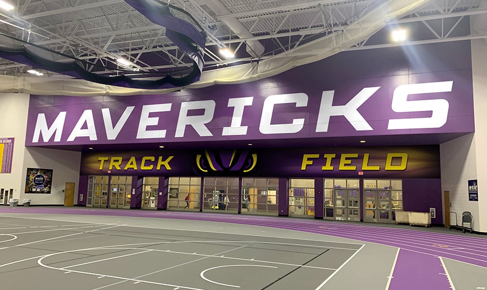 Myers Field House track