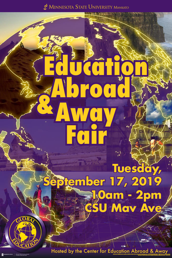 Education Abroad & Away Fair poster