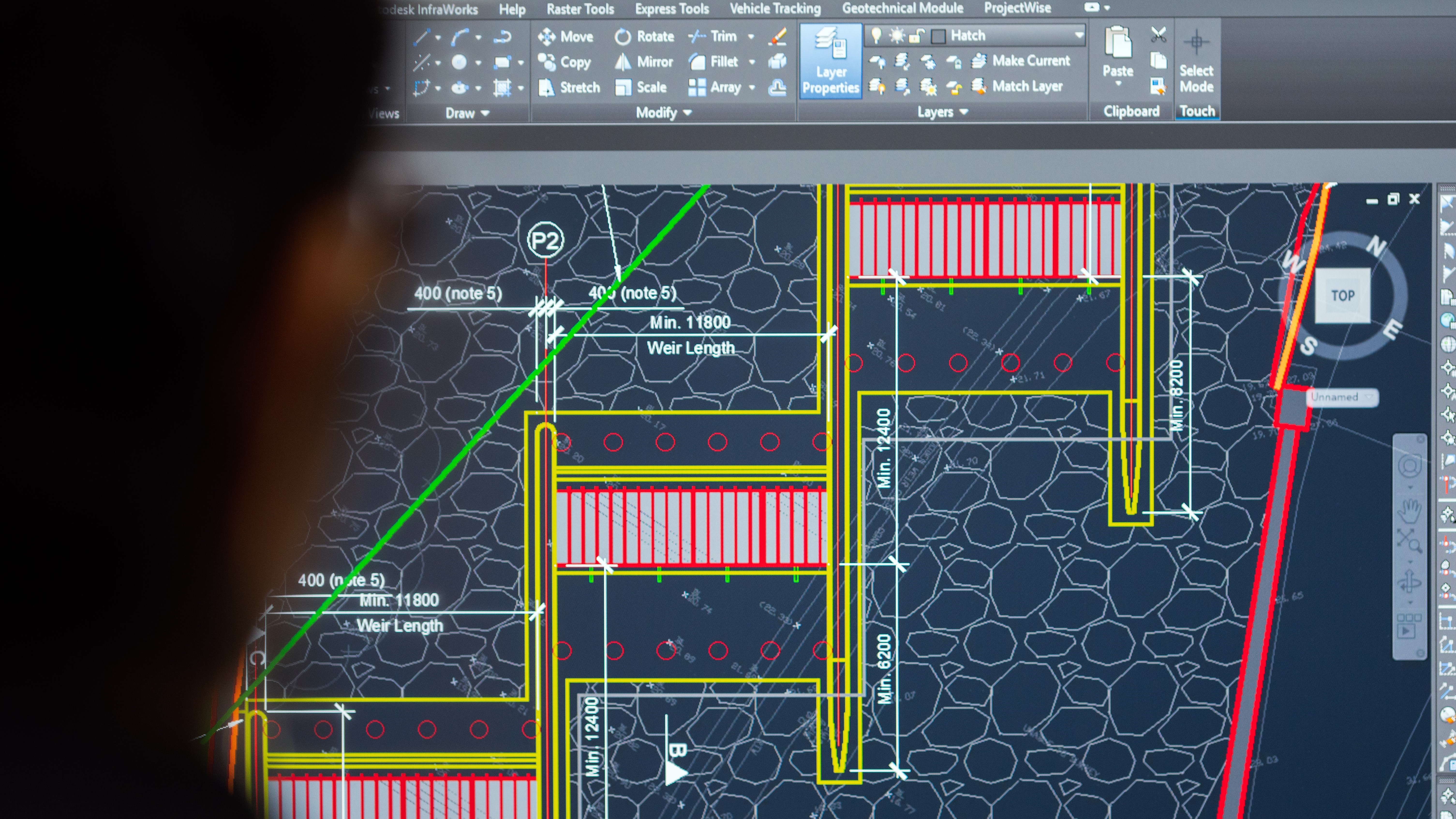 Stock image of engineering software.
