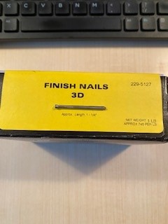 a yellow box with a yellow label on it